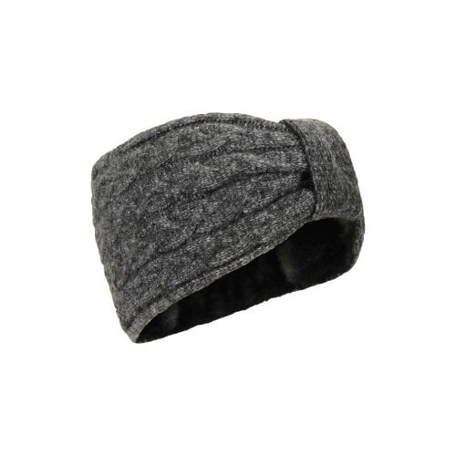 Mountain Warehouse Womens Twisted Knot Front Headband - Black