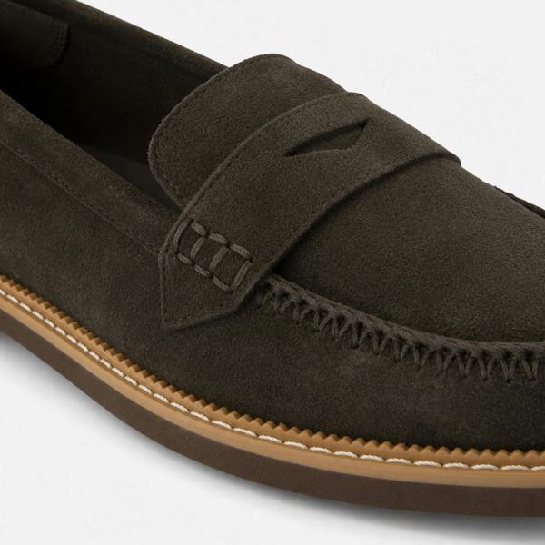 Toms MARIE Loafer Shoes in Dark Brown