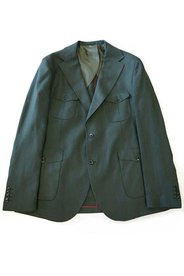LINEN SUIT - Premium Men's Patterned Shirt by Claudio Lugli | Bold Design, Tailored Fit, Best Printed Shirts