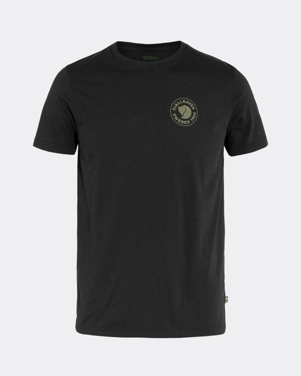 Fjallraven 1960 Logo Mens T-Shirt - Black 550