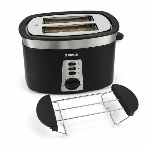 Mestic 2 Slice Toaster 920W Caravan Motorhome Campervan Wide with Bun Warmer