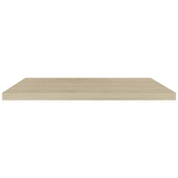 Berkfield Floating Wall Shelves 2 pcs Oak 90x23.5x3.8 cm MDF