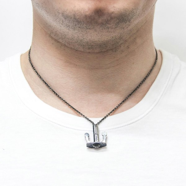 Anchor & Crew Union Necklace As Worn