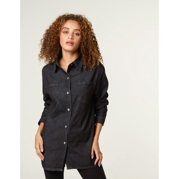 Blue Vanilla Long Sleeved Denim Shirt