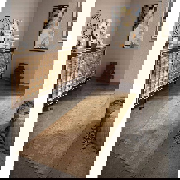 The Rugs Hand-Woven Abstract Design Wool Rug