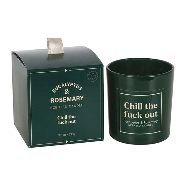 Serano Sweary Chill Out Eucalyptus & Rosemary Candle