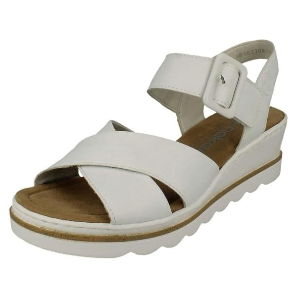 Rieker Ladies Reker Wedge Sandals 67463