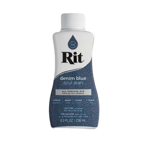 Rit All Purpose Liquid Dye - High Pigment Fabric Colouring Dyes 8oz