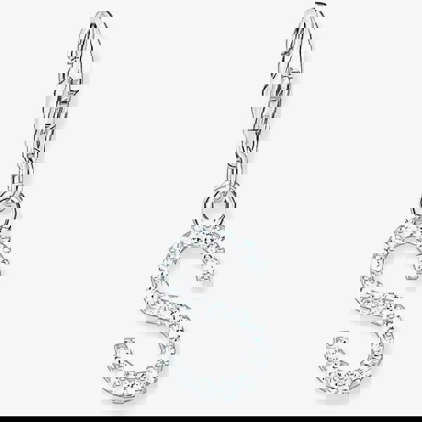 THOMAS SABO Silver Cubic Zirconia Letter S Charm 1956-051-14