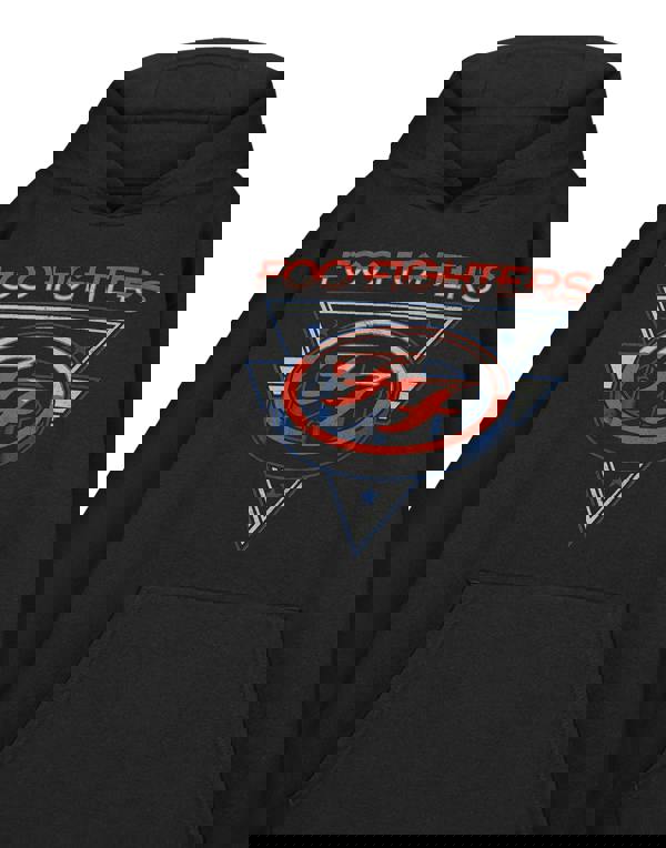 Foo Fighters Unisex Black Triangle Stars Adults Hoodie