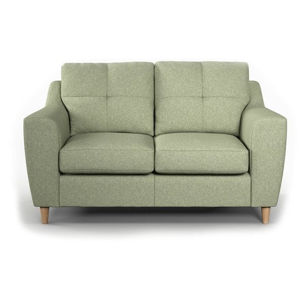 Furnishings For Less Baxter Tufted Fabric 2 Seater Sofa