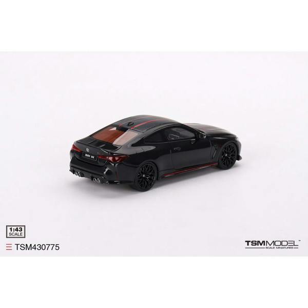 MCSlots BMW M4 CSL Black Sapphire 1:43 Scale TSM430775