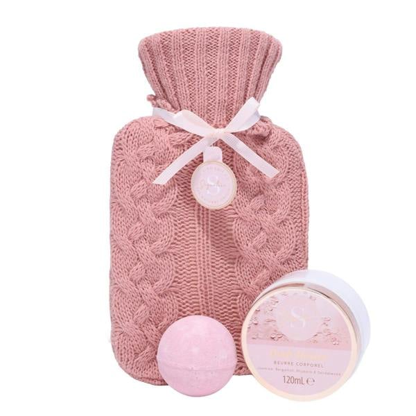 The Kind Edit Co. Signature Warm & Cosy Hot Water Bottle Gift Set