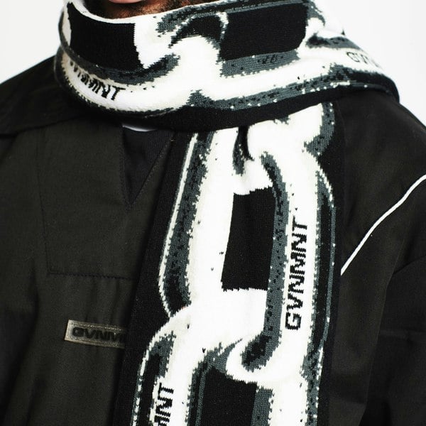 Chained Scarf - GVNMNT Clothing Co, European streetwear.