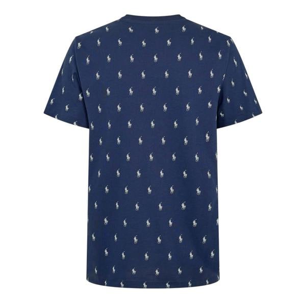 Ralph Lauren Mens Regular T-Shirt - Navy - 