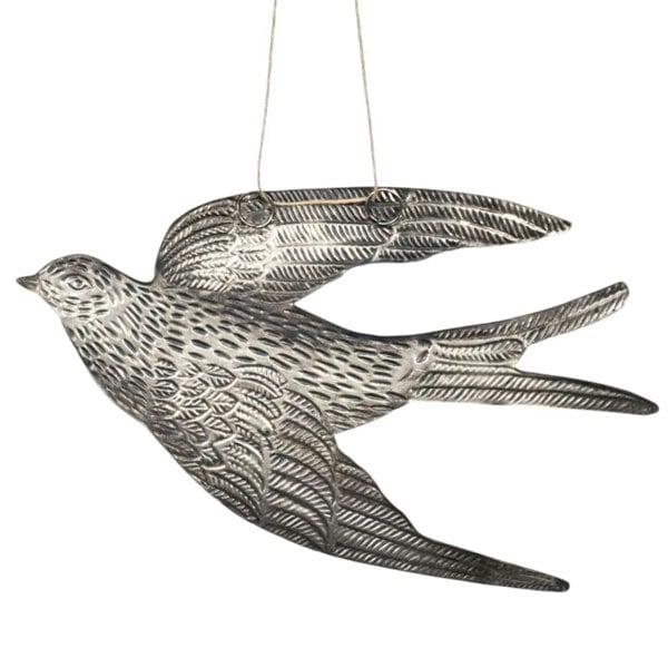 Lila Rasa Bird Hanging Ornament28X0.5X16 CM