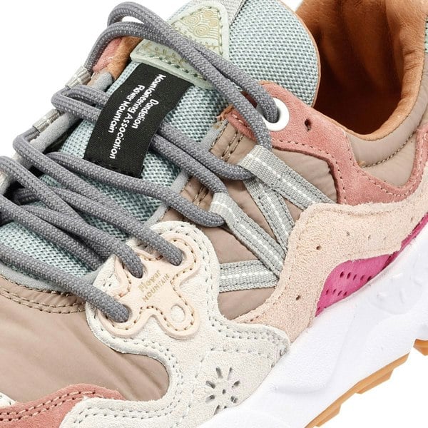 Flower Mountain Yamano 3 Women's Trainers - Grey/Pink