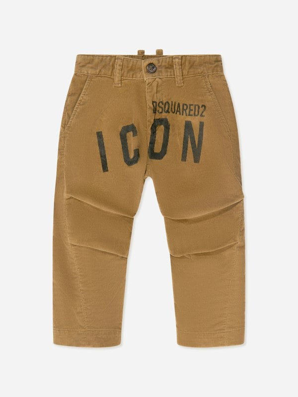 Dsquared2 Kids Dsquared2 Boys Corduroy Icon Trousers