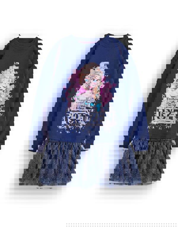 Disney Girls Blue Elsa Dress