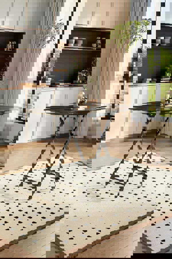 Living and Home 100x60cm Folding Wooden Dining Table