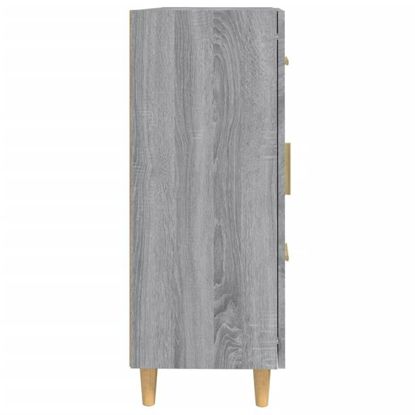 Berkfield Sideboard Grey Sonoma 69.5x34x90 cm Engineered Wood