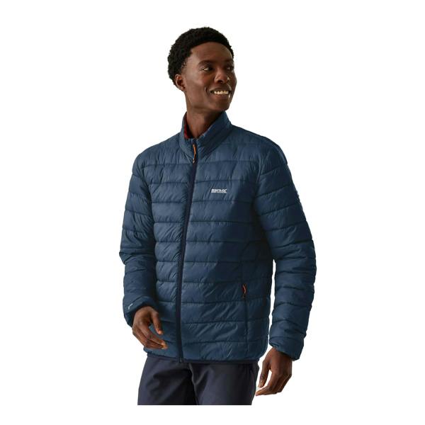 Regatta Mens Marizion Padded Jacket - Moonlight Denim/Fox - 