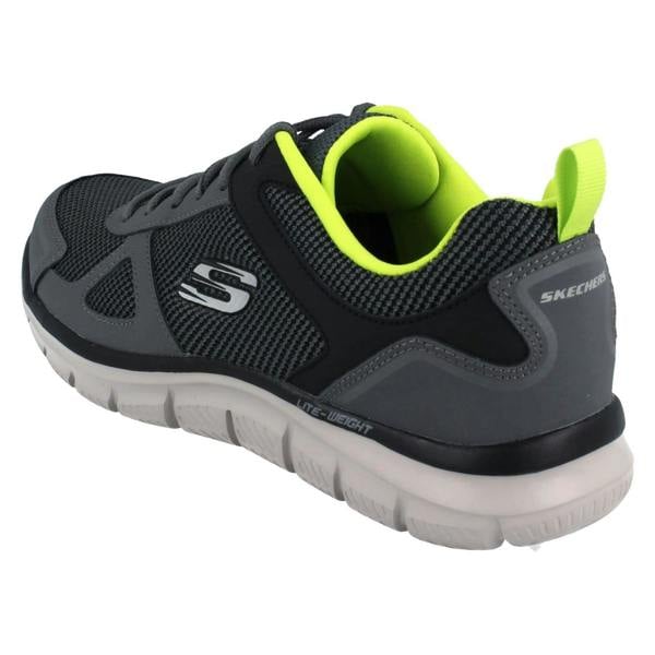 Skechers Mens Skechers Memory Foam Lace Up Trainers Bucolo 52630
