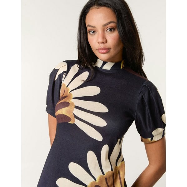 Blue Vanilla Smock Dress