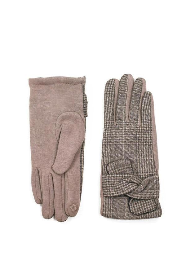 HotSquash Women's Checked Gloves