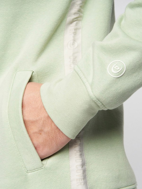 Duck and Cover Gathport Hoodie - Sage