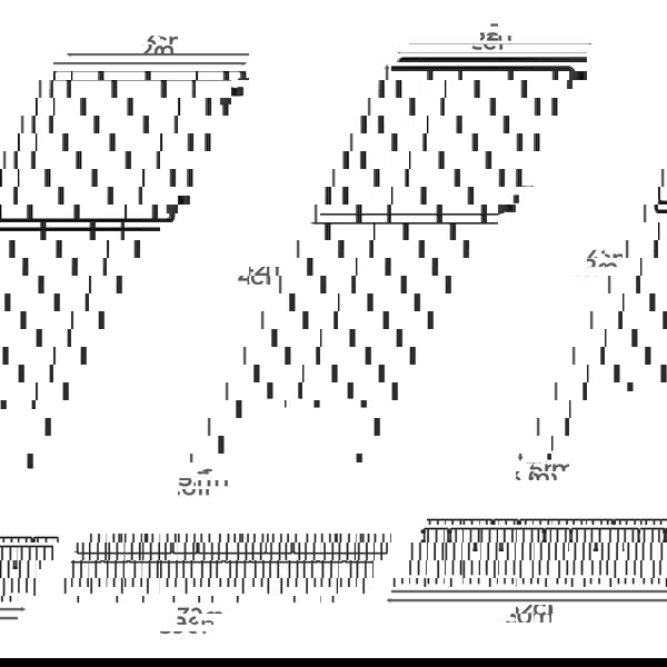 Levede 10 Pack Animal Barrier Outdoor Pet Border Metal Decorative Garden Fence