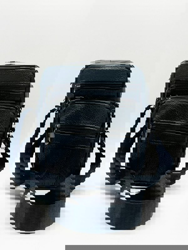 SVNX Genuine Leather Crossbody Messenger