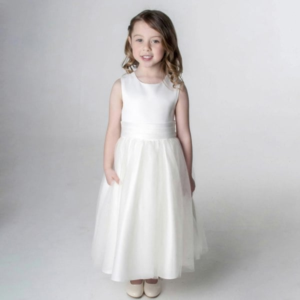 Betsy Ivory flower girl occasion dress