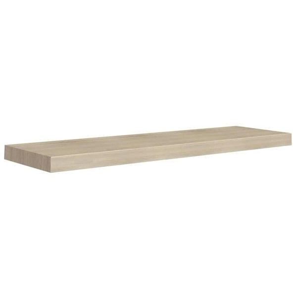 Berkfield Floating Wall Shelves 2 pcs Oak 90x23.5x3.8 cm MDF