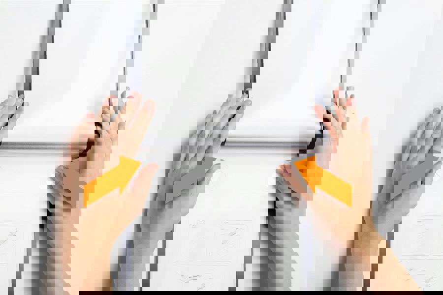 Durable DURAFRAME Wallpaper Self Adhesive Magnetic Signage Frame | A4 Silver