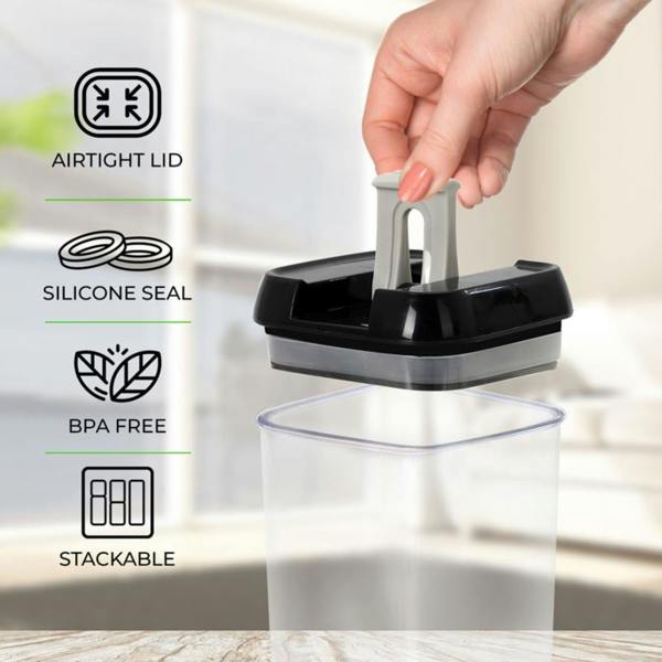 Top 3 3 Piece 0.8L Food Storage Lock N Fresh Stackable Containers