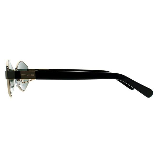 Marc Jacobs Sunglasses MARC 496/S PEF/MT Gold Black Green Mirror