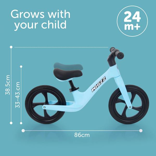 tickit Whizz Balance Bike - Blue