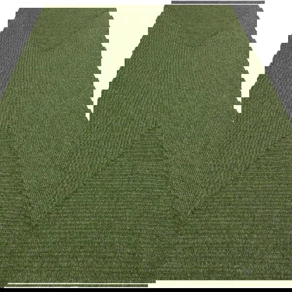 The Rugs Indoor Outdoor Trenzado Rug – Bordered Plain Design