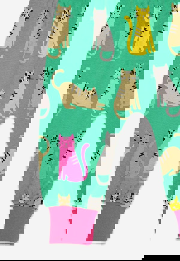 Organic Kitten Print Yoga Pants - Toby Tiger