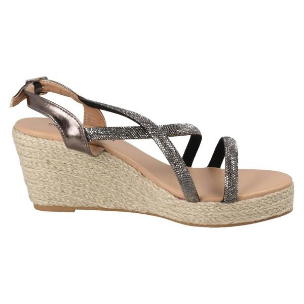 Savannah Ladies Savannah Wedge Heel Sandals F12120