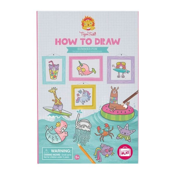 Tiger Tribe How to Draw - Summer Fun