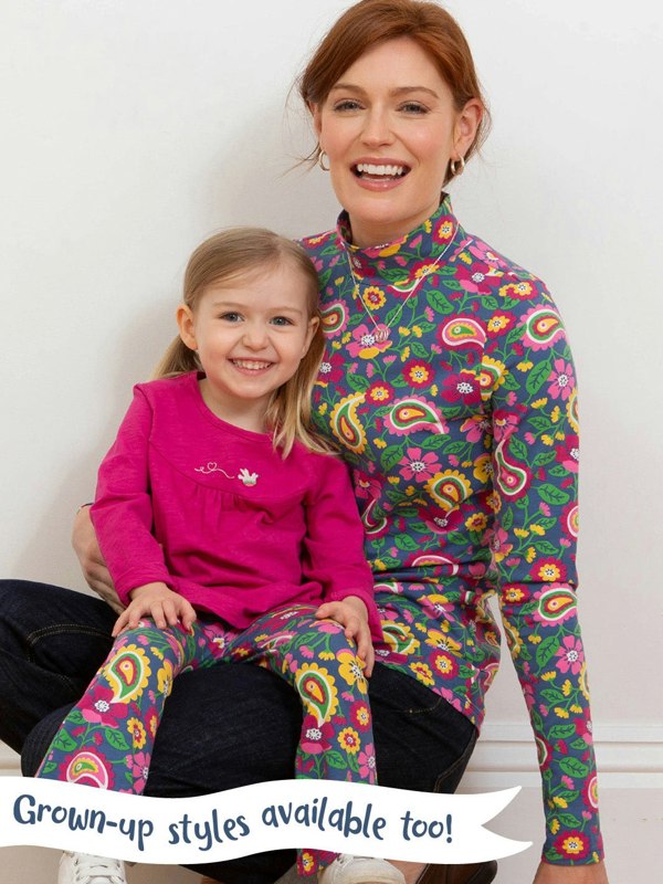Kite Girls Organic Paisley Pop Dress