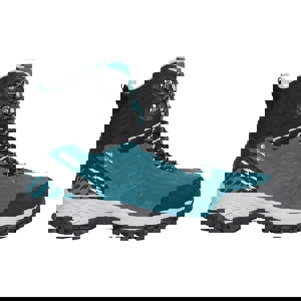 Mountain Warehouse Womens/Ladies Leather Waterproof Thermal Hiking Boots - Dark Teal