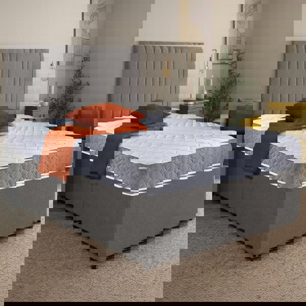 eXtreme Comfort Spring Coil Diamond Grey Essentials Mattress Foam Free Spring Coil