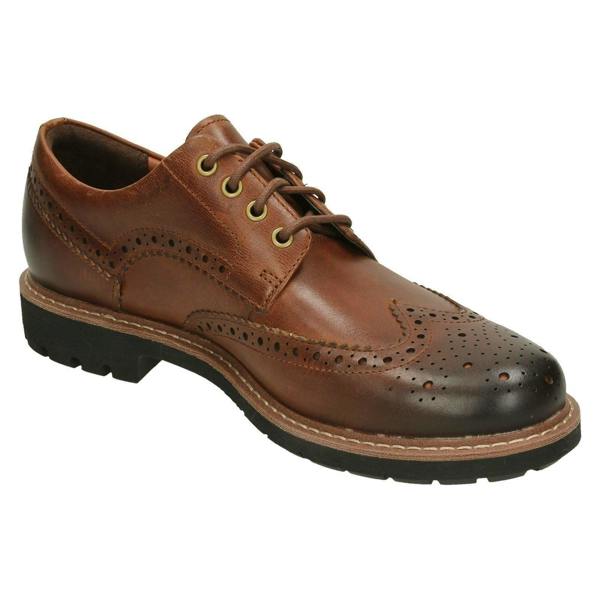 Clarks Mens Clarks Formal Brogues Batcombe Wing