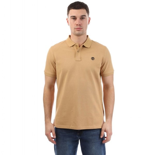 Timberland Mens Millers River Polo Shirt - Brown