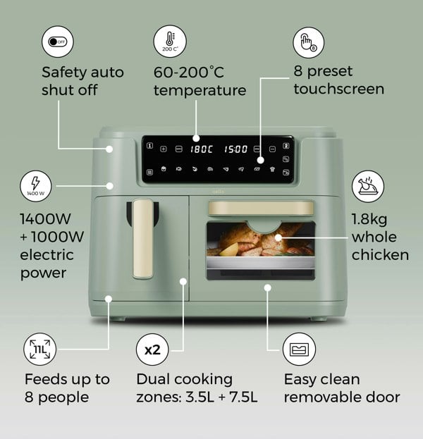 Cello 13-in-1 Airfryer and Home Oven