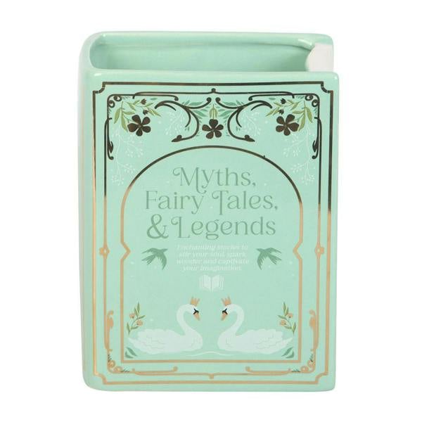 Kingsbury Gifts Myths & Fairy Tales Ceramic Book Flower Vase