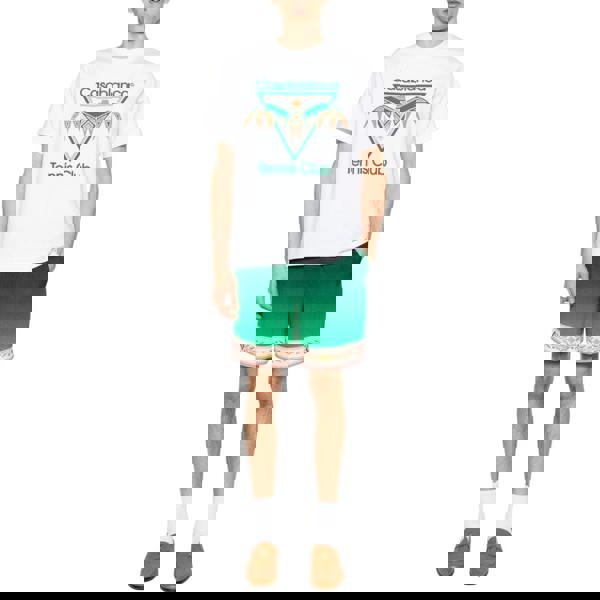 Casablanca Playful Eagle White T-Shirt